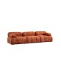 Atelier del Sofa Sofa trosed Petite 3 Orange - slika 3