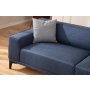 Atelier del Sofa Sofa trosed Petra 3 Blue - slika 2