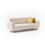 Atelier del Sofa Sofa trosed Noya Chenille Cream - slika 5
