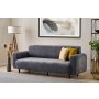 Atelier del Sofa Sofa trosed Noya Chenille Grey - slika 2