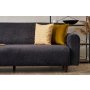 Atelier del Sofa Sofa trosed Noya Chenille Anthracite - slika 4
