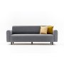 Atelier del Sofa Sofa trosed Noya Linen Grey - slika 4