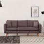 Atelier del Sofa Sofa trosed Sofia Anthracite - slika 1