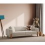 Atelier del Sofa Sofa trosed Lyke 3 Seater Cream - slika 1