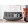 Atelier del Sofa Sofa trosed Misa Sofabed Grey - slika 1