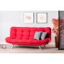 Atelier del Sofa Sofa trosed Misa Sofabed Red - slika 1