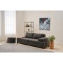 Atelier del Sofa Sofa trosed Perenna Linen Anthracite - slika 2