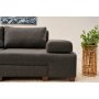 Atelier del Sofa Sofa trosed Perenna Linen Anthracite - slika 4
