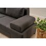 Atelier del Sofa Sofa trosed Perenna Linen Anthracite - slika 5
