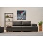 Atelier del Sofa Sofa trosed Perenna Linen Anthracite - slika 1