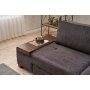 Atelier del Sofa Sofa trosed Perenna Chenille Anthracite - slika 4