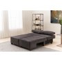 Atelier del Sofa Sofa trosed Perenna Chenille Anthracite - slika 5