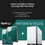 SYNOLOGY NAS Bundle DS223J sa preinstaliranim 2 x 4TB HAT3300-4T - slika 1