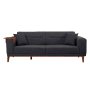Atelier del Sofa Sofa trosed Liones Anthracite - slika 3