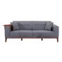 Atelier del Sofa Sofa trosed Liones 3 Dark Grey - slika 2