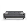 Atelier del Sofa Sofa trosed Polya Dark Grey - slika 4