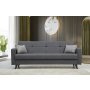 Atelier del Sofa Sofa trosed Polya Dark Grey - slika 1