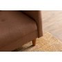 Atelier del Sofa Sofa trosed Hiko Brown - slika 2
