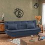 Atelier del Sofa Sofa trosed Santo Dark Blue - slika 1