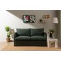 Atelier del Sofa Sofa dvosed Saga XL 2 Seater Green - slika 1