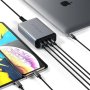 SATECHI 75W Dual USB-C/USB-A PD Stanica za punjenje - slika 3