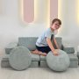Atelier del Sofa Sofa dvosed Puzzle Blue - slika 2