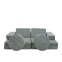 Atelier del Sofa Sofa dvosed Puzzle Blue - slika 4