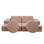 Atelier del Sofa Sofa dvosed Puzzle Pink - slika 4