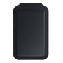 SATECHI Crni Vegan-Leather Magnetic Novčanik i držač za telefon - slika 4
