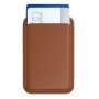 SATECHI Braon Vegan-Leather Magnetic Novčanik i držač za telefon - slika 3