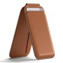 SATECHI Braon Vegan-Leather Magnetic Novčanik i držač za telefon - slika 1