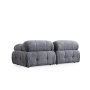 Atelier del Sofa Sofa dvosed Petite 2 Grey - slika 3