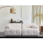 Atelier del Sofa Sofa dvosed Petite 2 White - slika 1
