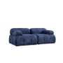Atelier del Sofa Sofa dvosed Petite 2 Night Blue - slika 4