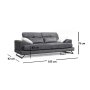 Atelier del Sofa Sofa dvosed Frido 2 Seater - slika 4