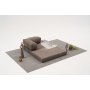 Atelier del Sofa Sofa dvosed Comfort Grey v2 - slika 3