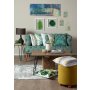 Atelier del Sofa Sofa dvosed West Monroe Petrol Green - slika 1