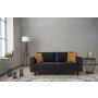 Atelier del Sofa Sofa dvosed Kale Velvet Anthracite - slika 1