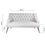 Atelier del Sofa Sofa dvosed Lamont Yellow - slika 3