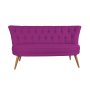 Atelier del Sofa Sofa dvosed Richland Loveseat Purple - slika 1