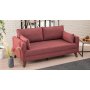 Atelier del Sofa Sofa dvosed Bella Sofa For 2 Pr Claret Red - slika 3