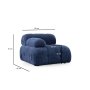 Atelier del Sofa Fotelja Petite L1 Night Blue - slika 2