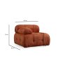 Atelier del Sofa Fotelja Petite L1 Orange - slika 2