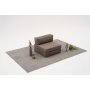 Atelier del Sofa Fotelja Comfort Grey v2 - slika 1
