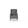 Atelier del Sofa Fotelja Seren Anthracite - slika 4
