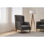 Atelier del Sofa Fotelja Seren Anthracite - slika 1