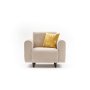 Atelier del Sofa Fotelja Noya Chenille Cream - slika 3