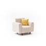 Atelier del Sofa Fotelja Noya Chenille Cream - slika 4