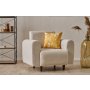 Atelier del Sofa Fotelja Noya Chenille Cream - slika 1