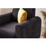 Atelier del Sofa Fotelja Noya Chenille Anthracite - slika 3